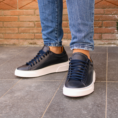 Zapatillas Casuales de Piel