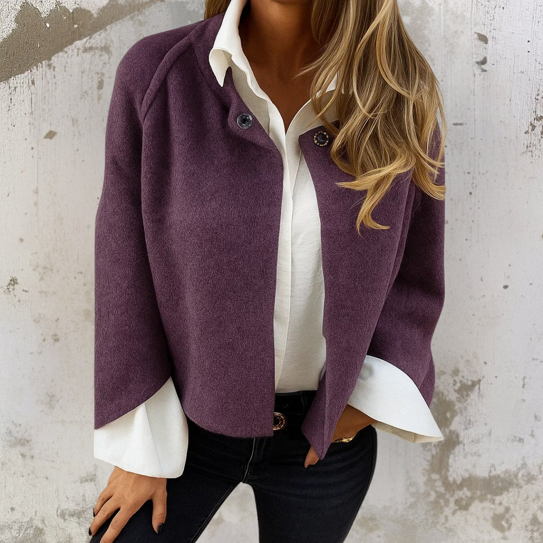 Teresa | Elegante chaqueta corta cálida