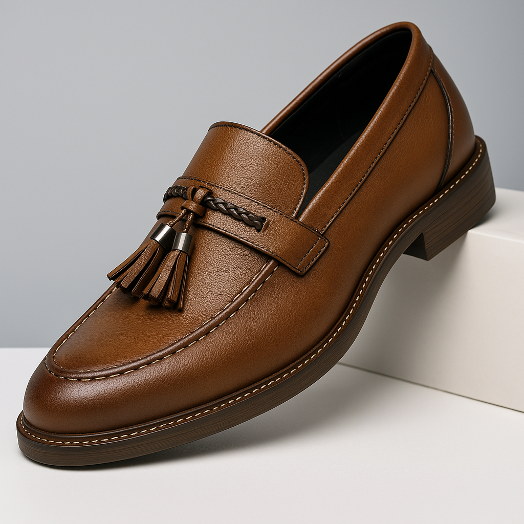 MOCASÍN CLÁSICO CON BORLA