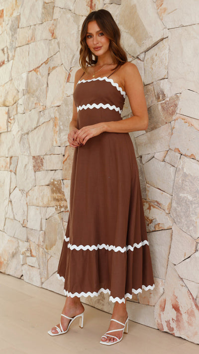 Carolina - Vestido largo de tirantes
