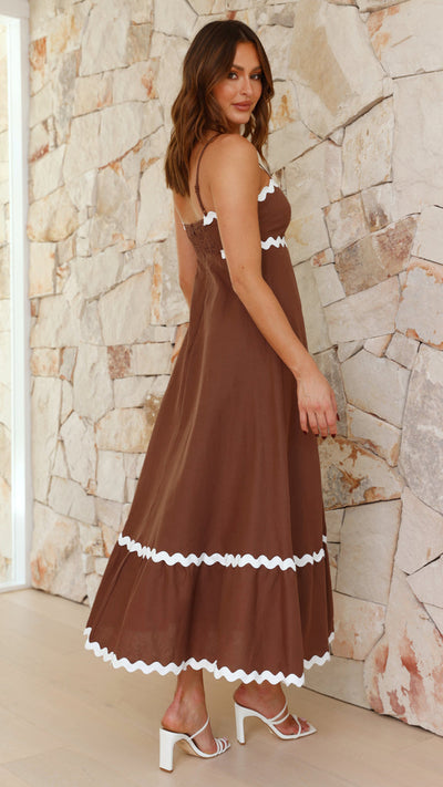 Carolina - Vestido largo de tirantes
