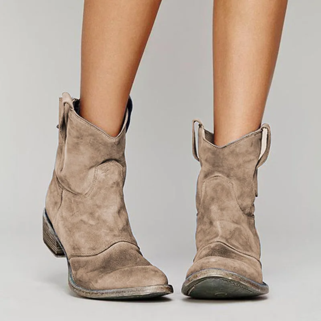 Carlota - Botines de Ante