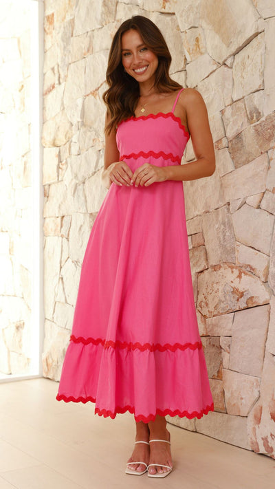 Carolina - Vestido largo de tirantes