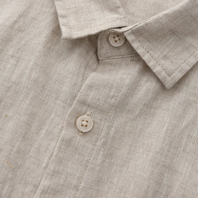 Marrakech | Camisa de lino de manga corta