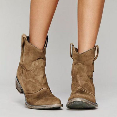 Carlota - Botines de Ante