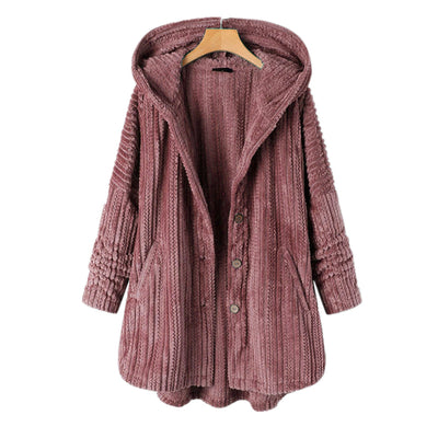 Manuela™ - Abrigo de invierno con solapa