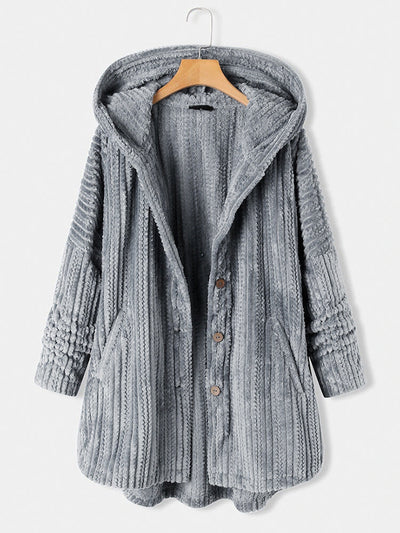 Manuela™ - Abrigo de invierno con solapa