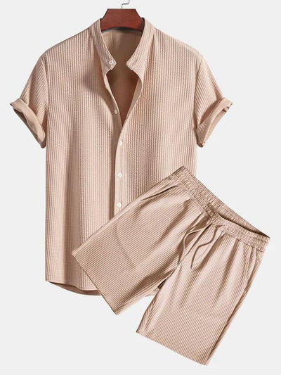 Conjunto Calvin con camisa y pantalón corto