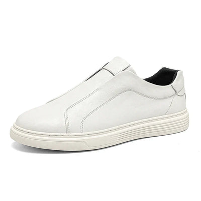 Zapatillas clásicas de piel
