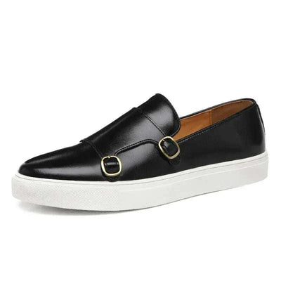 MOCASINES CON DOBLE HEBILLA
