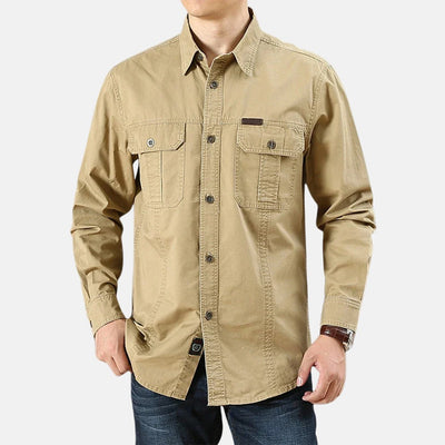 Luis | Camisa de Manga Larga para trabajo