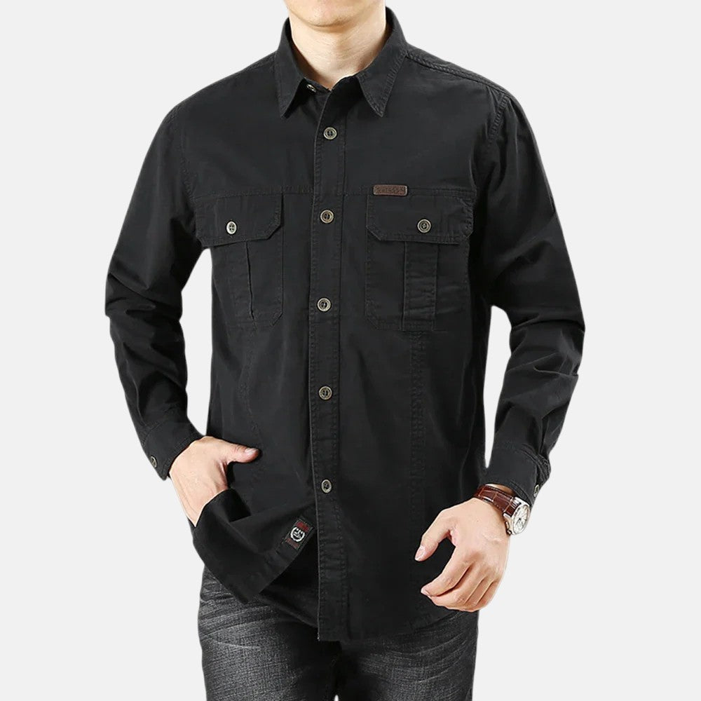 Luis | Camisa de Manga Larga para trabajo