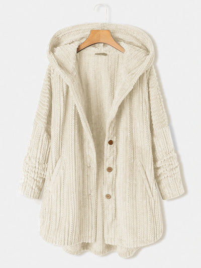 Manuela™ - Abrigo de invierno con solapa
