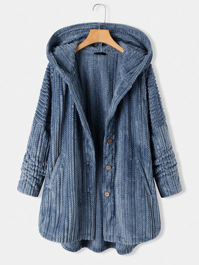 Manuela™ - Abrigo de invierno con solapa