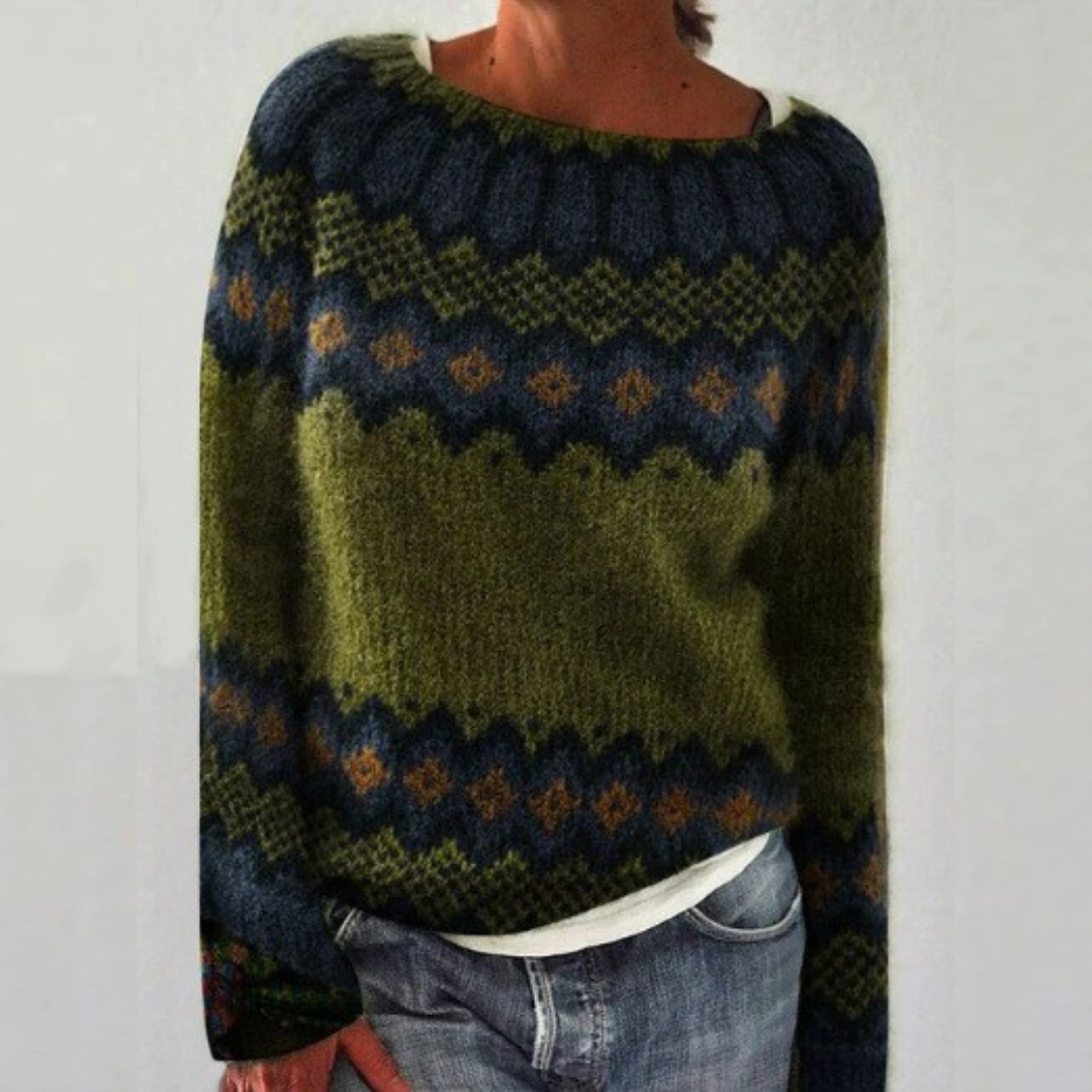 Anita - Jersey Retro Acolchado