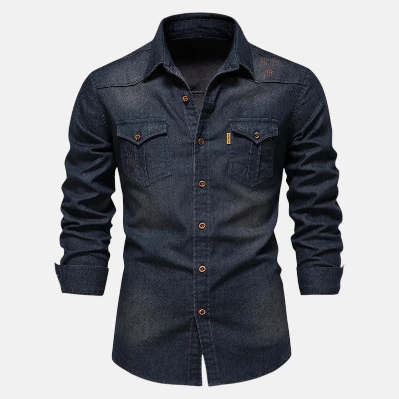 Antonio | Camisa con Botones y Bolsillos