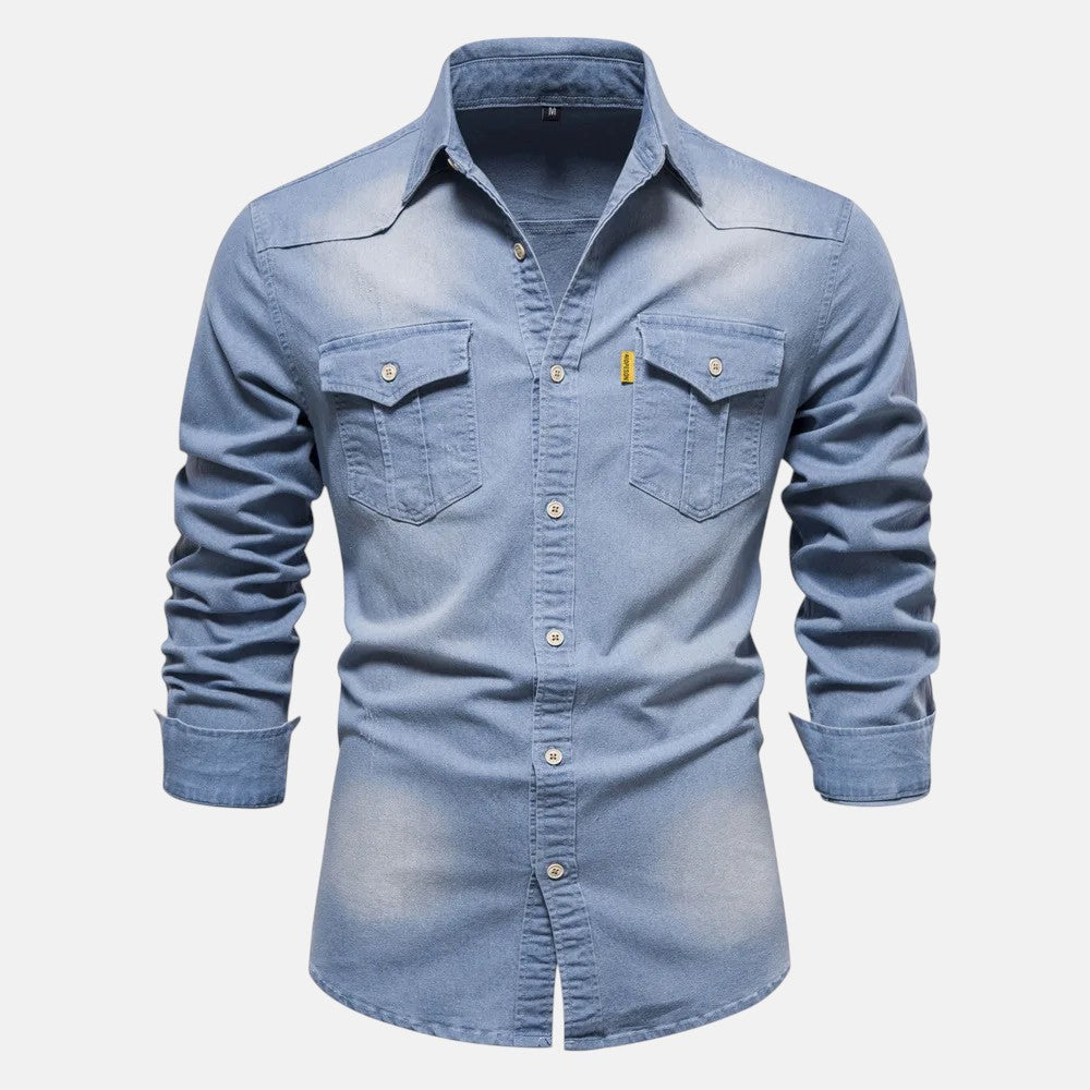 Antonio | Camisa con Botones y Bolsillos