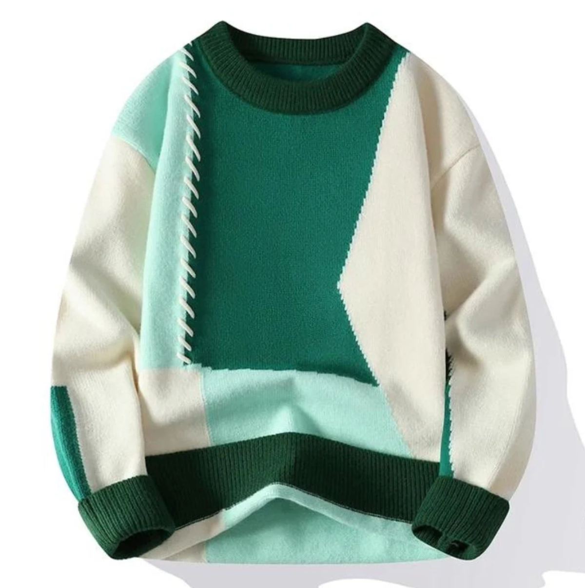 Suéter Patchwork Le Clair
