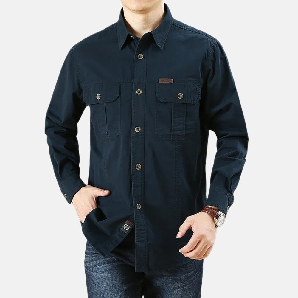 Luis | Camisa de Manga Larga para trabajo