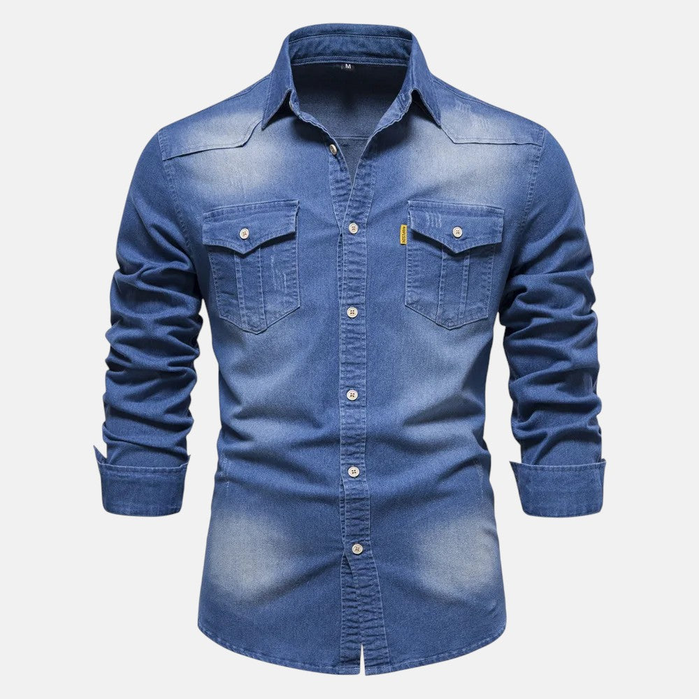 Antonio | Camisa con Botones y Bolsillos