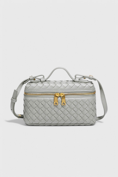 Milla Bolso Mini Woven con Accesorios Dorados