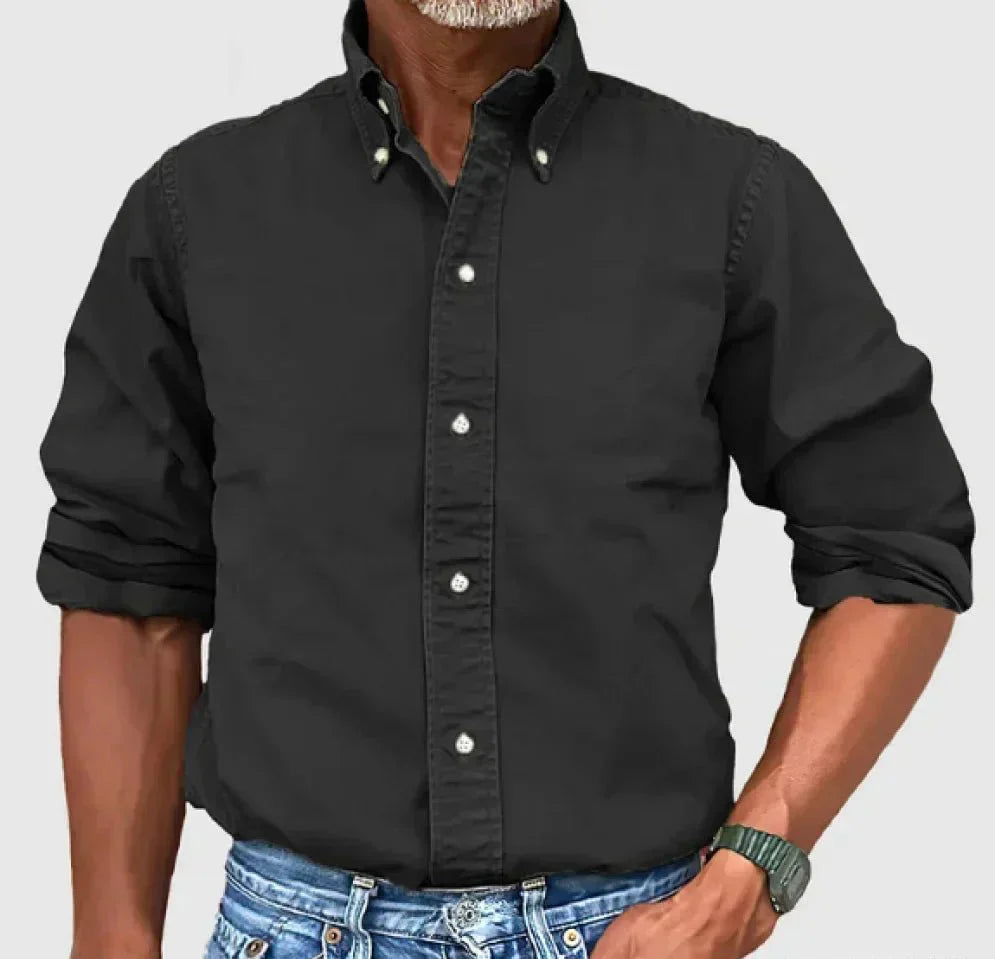 Archer | Camisa Clásica de Cuello alto