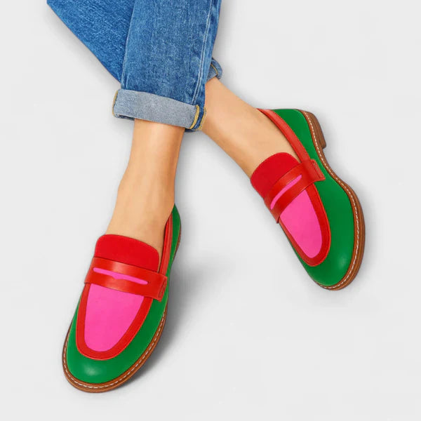 Mocasines de Color en Estilo Casual
