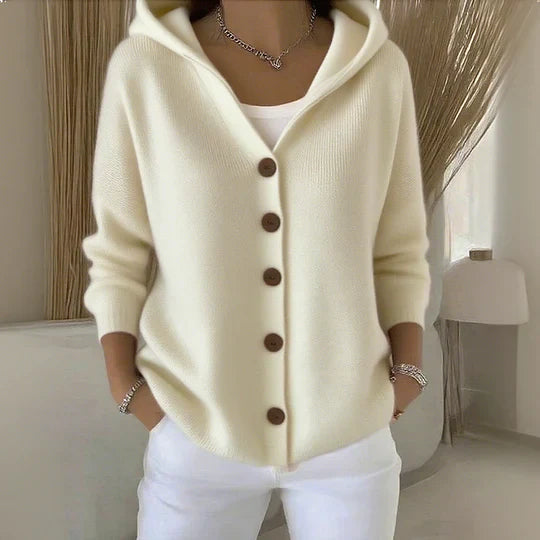 Elegante Cárdigan de Manga Larga
