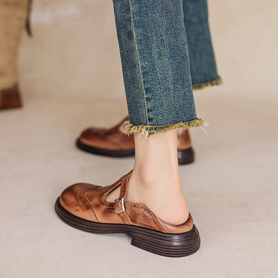 Velda - Zapatos de Piel Elegante