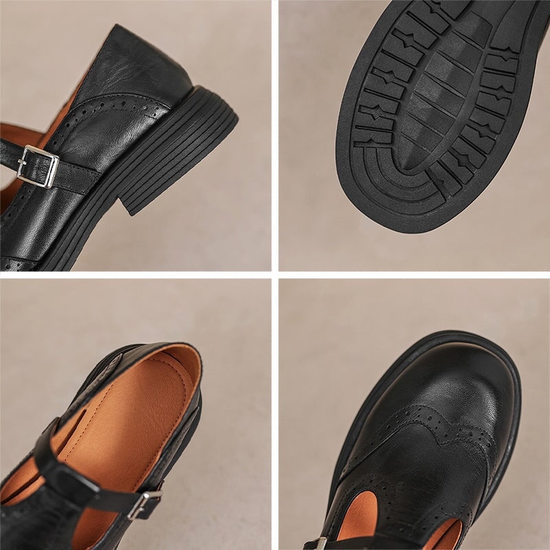 Velda - Zapatos de Piel Elegante