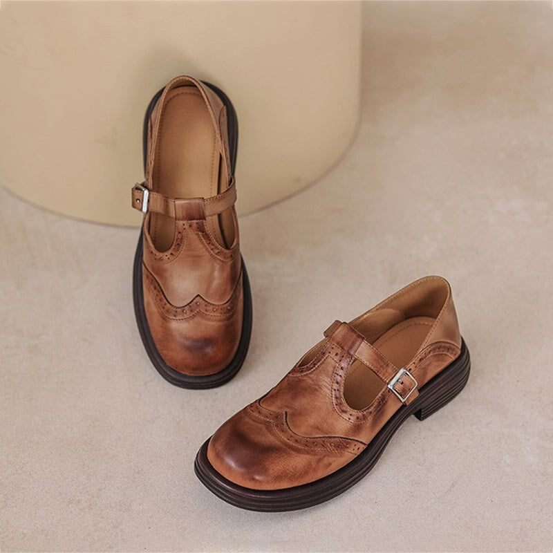 Velda - Zapatos de Piel Elegante