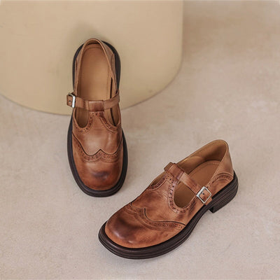 Velda - Zapatos de Piel Elegante