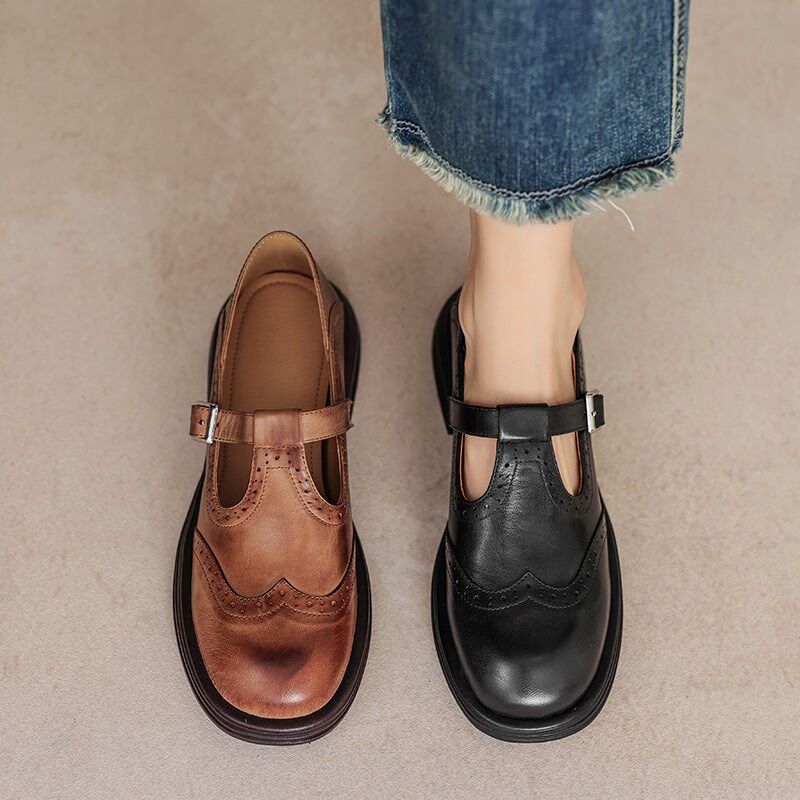 Velda - Zapatos de Piel Elegante