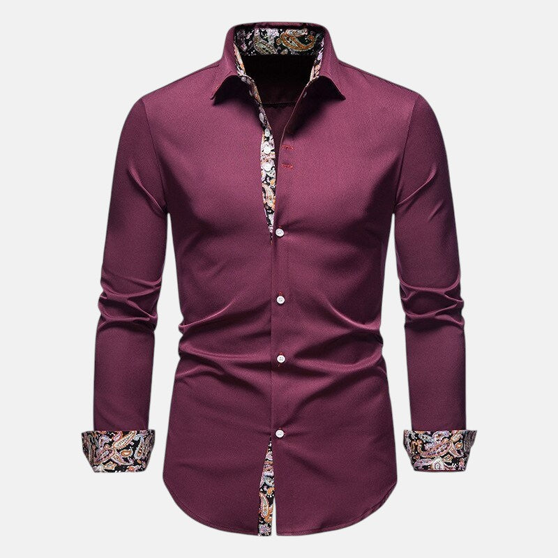 Pablo | Camisa de Manga Larga Casual