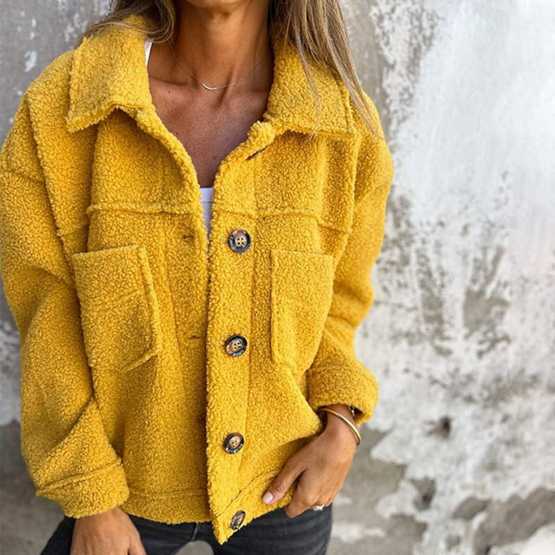 Antonia | Chaqueta abotonada acogedora
