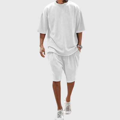 Conjunto Mathias con camiseta y pantalón corto informal