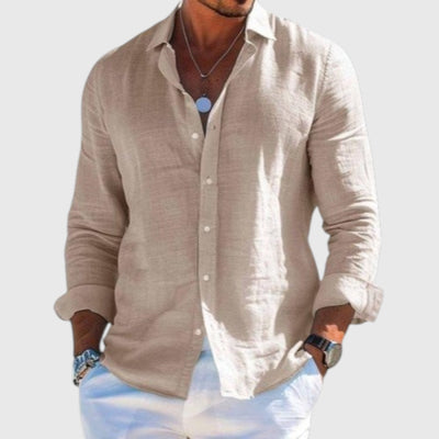 Malmare | Elegante camisa confeccionada en tejido transpirable.