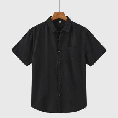 Marrakech | Camisa de lino de manga corta