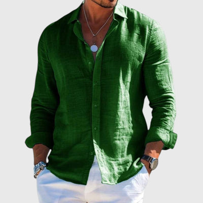 Malmare | Elegante camisa confeccionada en tejido transpirable.