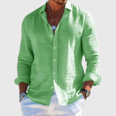 Malmare | Elegante camisa confeccionada en tejido transpirable.