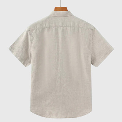 Marrakech | Camisa de lino de manga corta
